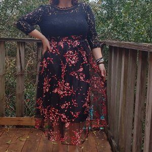 NWT Metisu Formal Cherry Blossom Dress